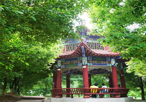 武汉东湖学院本科助学班：凉亭